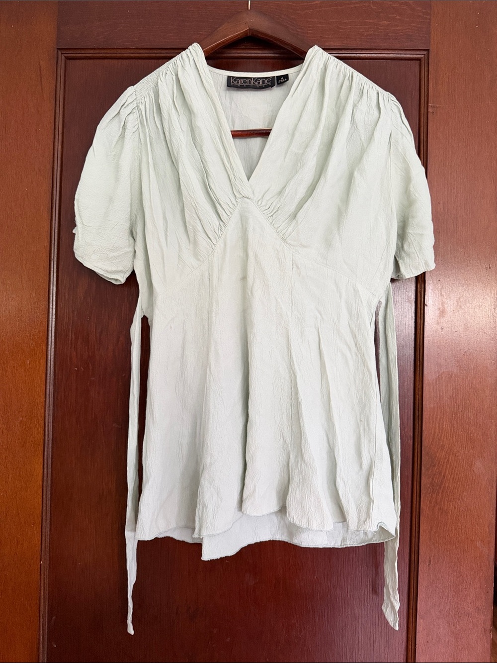Vintage V-Neck Blouse